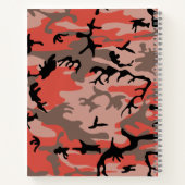 Rood en bruin camouflage, Camouflage, Militair, Le Notitieboek (Achterkant)
