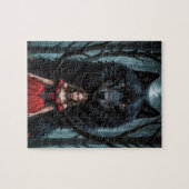 Rood en de zwarte wolf legpuzzel (Horizontaal)