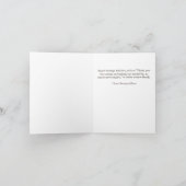 Rood en Geel Art Deco Diamonds Dank u kaart (Binnen)