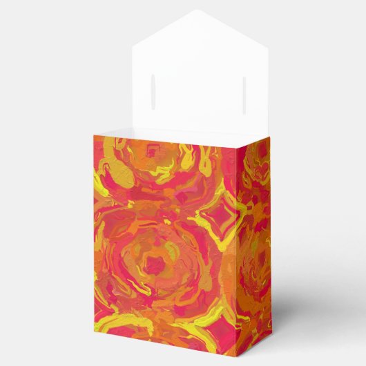 Rood en geel bedankdoosjes (Geopend)