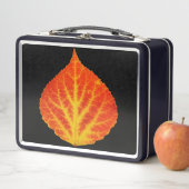 Rood en geel esperen Leaf #10 (In situ)