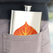 Rood en geel esperen Leaf #10 Flacon (Voorbeeld)