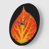 Rood en geel esperen Leaf #10 Grote Klok (Hoek)