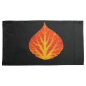 Rood en geel esperen Leaf #10 Kussensloop (Voorkant-Rechts)