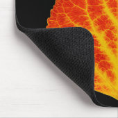 Rood en geel esperen Leaf #10 Muismat (Hoek)