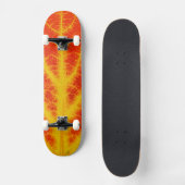 Rood en geel esperen Leaf #10 Persoonlijk Skateboard (Voorkant)