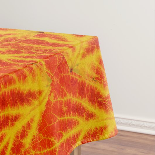 Rood en geel esperen Leaf #10 Tafelkleed (Voorbeeld)