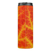 Rood en geel esperen Leaf #10 Thermosbeker (Achterkant)