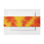 Rood en geel esperen Leaf #10 Uitnodigingen Wikkel (Voorkant Voorbeeld)