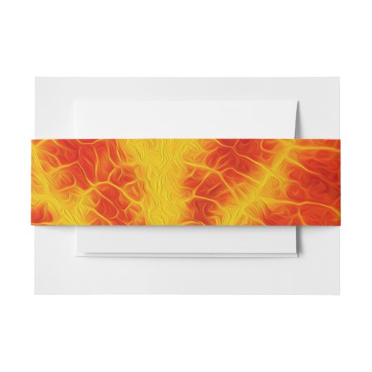 Rood en geel esperen Leaf #10 Uitnodigingen Wikkel (Voorkant Voorbeeld)