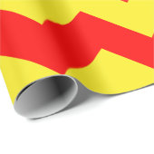 Rood en geel, extra groot papier voor het ompakken (Rol Hoek)