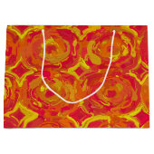 Rood en geel groot cadeauzakje (Voorkant)