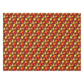 Rood en Geel Peppers Tafelkleed (Voorkant (Horizontaal))