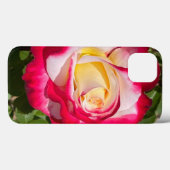 Rood en Geel Rose Hoesje-Mate Telefoon Case (Achterkant (horizontaal))
