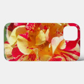 Rood en Geel Rose Hoesje-Mate Telefoon Case (Achterkant (horizontaal))