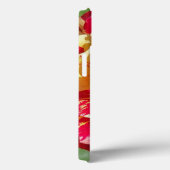 Rood en Geel Rose Hoesje-Mate Telefoon Case (Achterkant / Rechts)