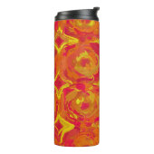 Rood en geel thermosbeker (Gedraaid links)