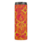 Rood en geel thermosbeker (Achterkant)