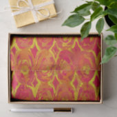 Rood en geel tissuepapier (Geschenk)