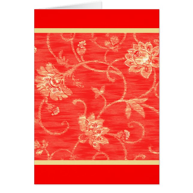Rood en geel Vlaams design (Voorkant)