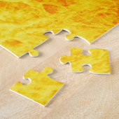 Rood en geel vuur branden legpuzzel (Zijkant)