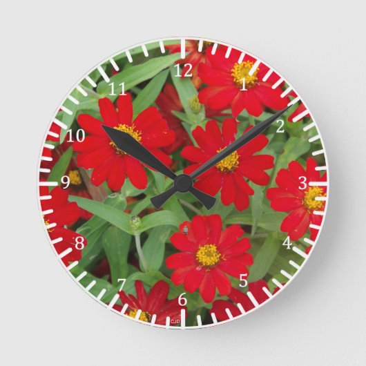 Rood- en Gele bloemen klok (Voorkant)
