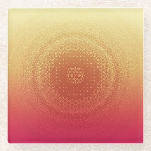 Rood- en gele Onderzetters (Voorkant)