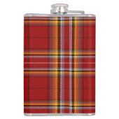 Rood- en gele Tartanfles Heupfles (Achterkant)