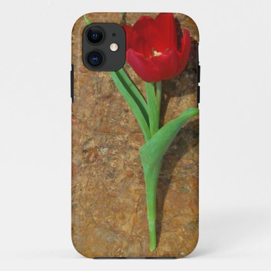 Rood- en gele Tulp Case-Mate iPhone Case (Achterkant)