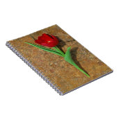 Rood- en gele Tulp Notitieboek (Rechterzijde)
