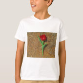 Rood- en gele Tulp T-shirt (Voorkant)