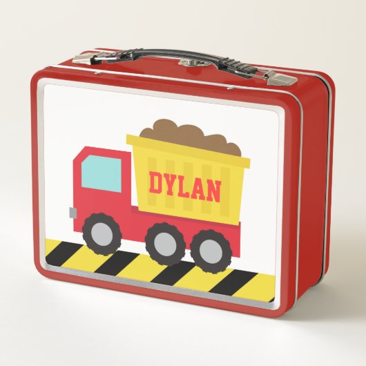 Rood- en gele vuilnisbakken (Achterkant)