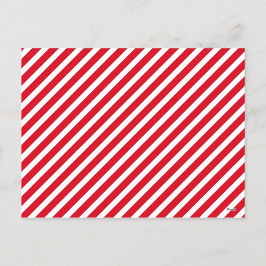 Rood en goud | 3 Foto Kerstvakantie Groeten Feestdagenkaart (Achterkant)