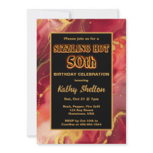 Rood en goud 50ste verjaardag