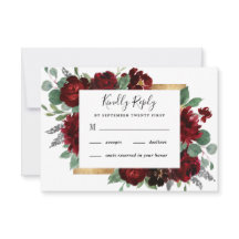 Rood en goud bloemrijk rustiek elegant wit bruilof