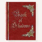 Rood en goud boek van schaduwen (Voorkant)