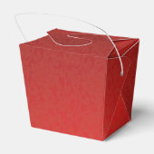 Rood en Goud Chinees Dubbel Geluk Bedankdoosjes (Achterkant)