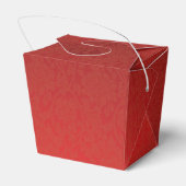 Rood en Goud Chinees Tortelduifjes Dubbel Geluk Bedankdoosjes (Achterkant)