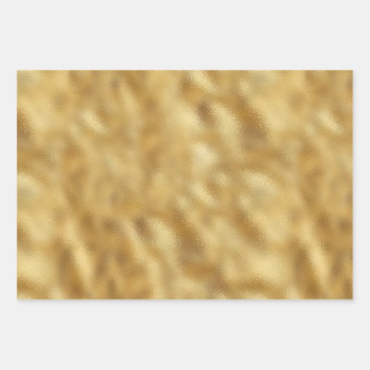 Rood en Goud Glam Inpakpapier Vel (Voorkant 3)