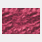 Rood en Goud Glam Inpakpapier Vel (Voorkant)