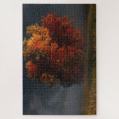 Rood en goud legpuzzel (Verticaal)