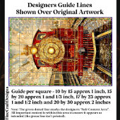 Rood en Goud Loco, Mozaïek DH3L Decoupage Tissuepapier