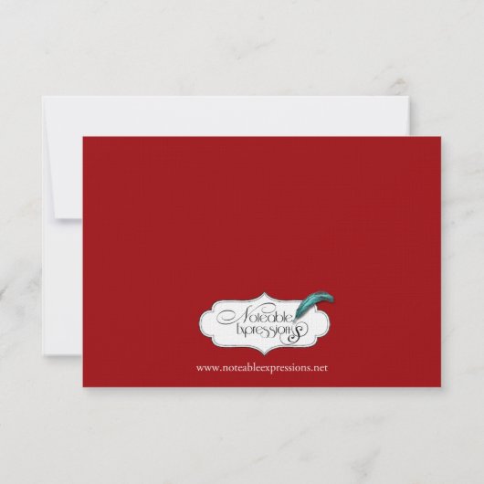 Rood en Goud Mandala Indiase bruiloft Save the Dat Save The Date (Achterkant)