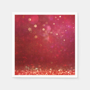 Rood en goud Marokkaans Arabisch gevechtsfeest Servet