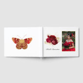 Rood en Goud  Roos Quinceañera Foto Gastenboek (Volledig)