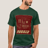 rood en goud Tech | Circuit Board | Moederbord T-shirt (Voorkant)