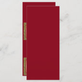 Rood- en gouden tinten (Voorkant / Achterkant)