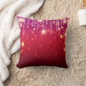 Rood- en gouden ventilatorpiloot kussen (Deken)