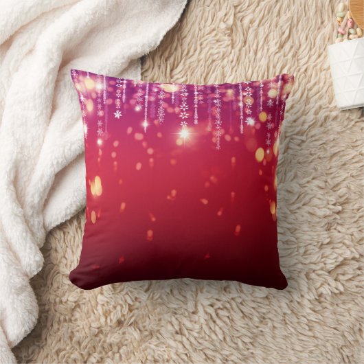 Rood- en gouden ventilatorpiloot kussen (Deken)