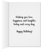 Rood en goudglitter 17e verjaardag kleindochter (Binnen (Rechts))